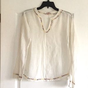 Long sleeve summer top size S